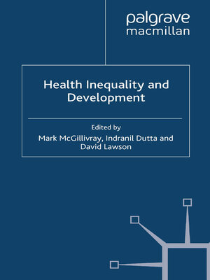 cover image of Health Inequality and Development